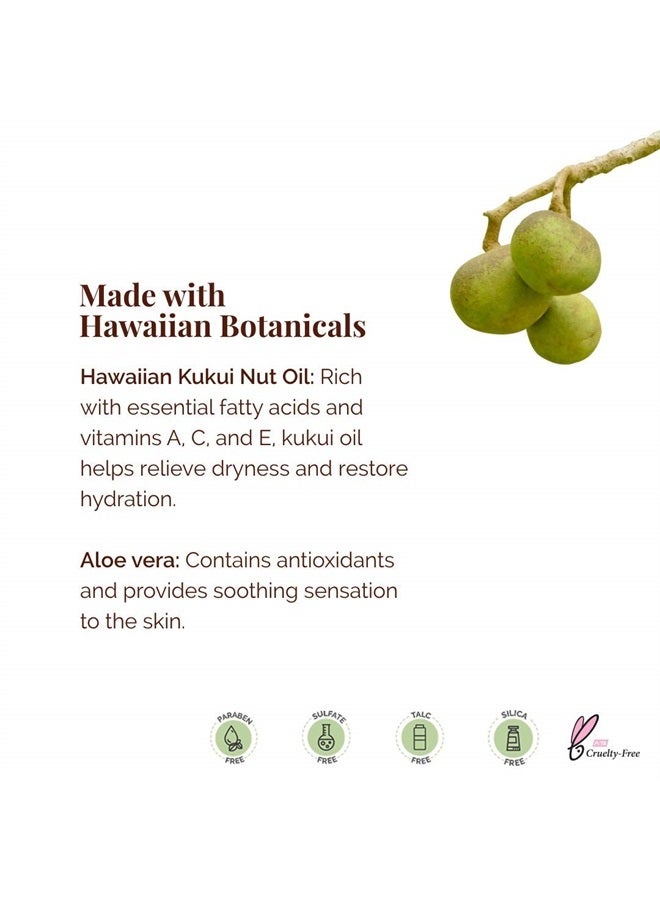 Hanalei Cruelty-Free and Paraben-Free Kukui Body Lotion by Hanalei – Dye-Free Moisturizer with Kukui Nut Oil, Shea Butter, and Jojoba Oil – Made in USA – Travel Size (80 ml) - Image 5