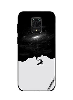 VR CREATIVE Protective Case Cover For Xiaomi Redmi Note 9S/9 Pro Galaxy Abstract Black White Design Multicolour  - Image 1