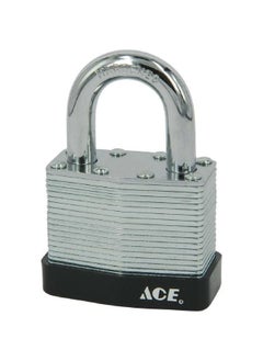 ACE 4-Pin Anti-Theft Tamper-Resistant Laminated Padlock Silver 30 mm 730  - Image 2
