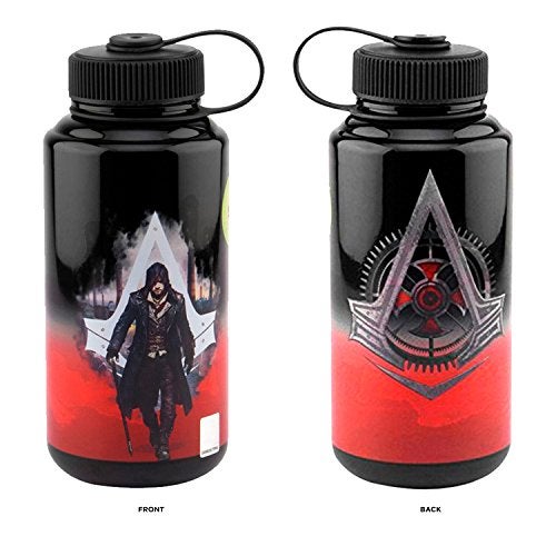JUST FUNKY OFFICIAL Assassin's Creed Syndicate Water Bottle | Fitness & Parkour Training Water Bottle | 32 oz. - Image 4