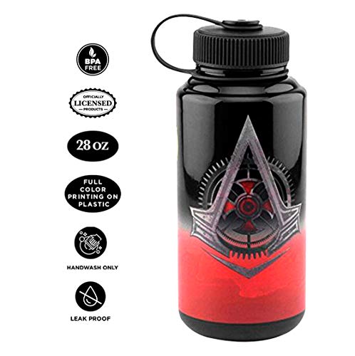 JUST FUNKY OFFICIAL Assassin's Creed Syndicate Water Bottle | Fitness & Parkour Training Water Bottle | 32 oz. - Image 3