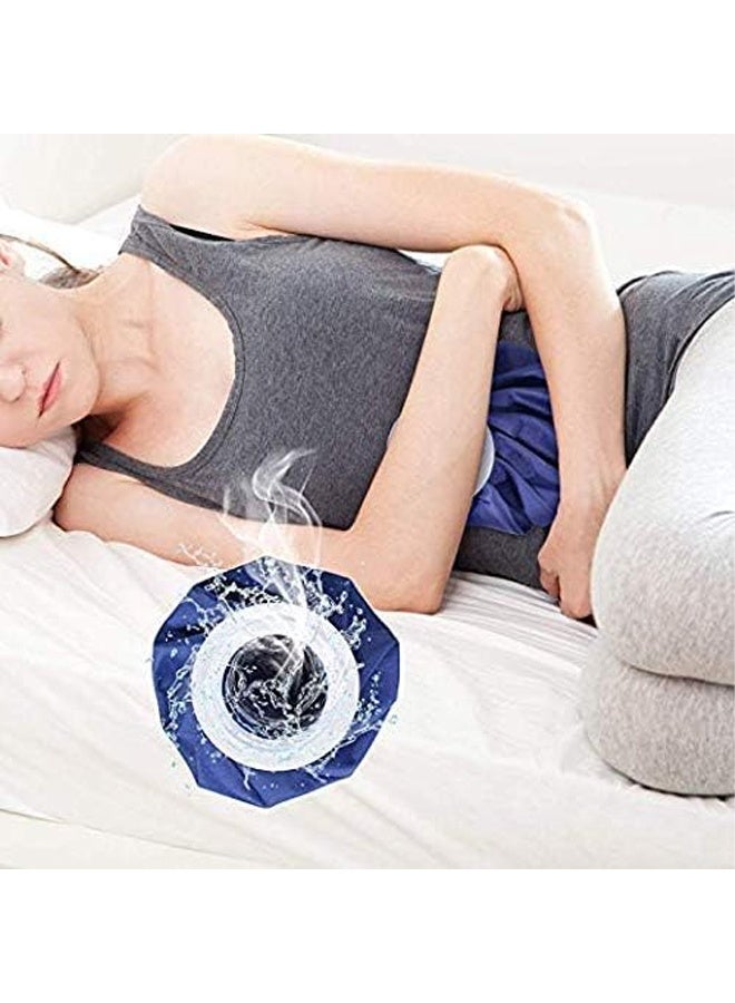DUNISO 3 Pcs Ice Bag Packs, Reusable Ice Bag Hot Water Bag，Waterproof, Leak Proof, Durable，for Injuries, Hot & Cold Therapy and Pain Relief, 3 Sizes, Large (11"), Medium (9"), Small (6") - Image 3