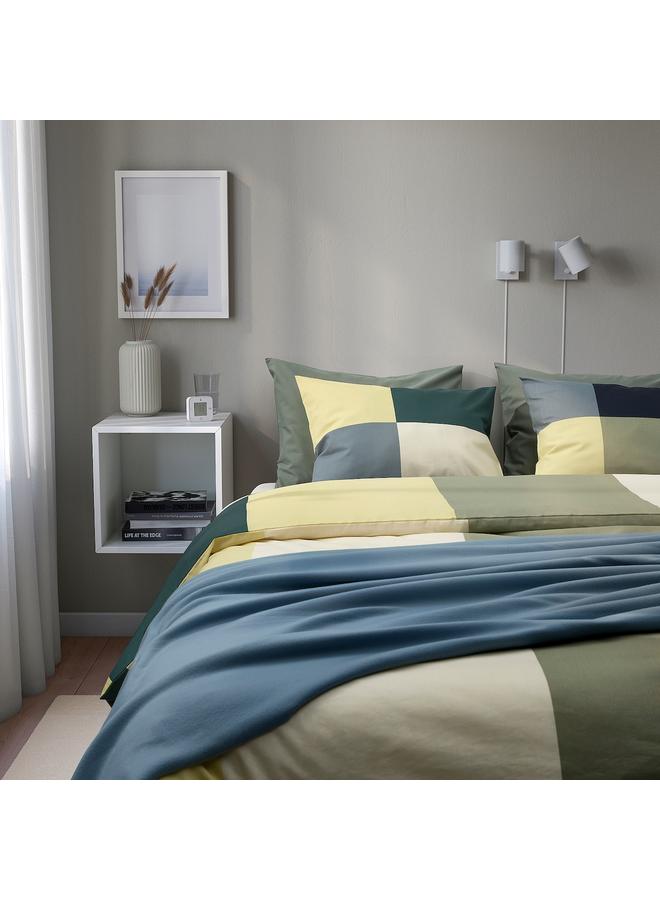 Zaboon Pillowcase, green/multicolour, 50x80 cm - Image 4