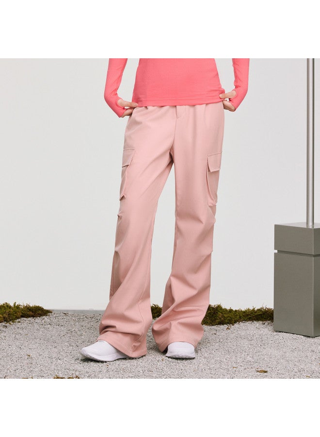 VVC سروال باراشوت دافئ من الفليس القطبي 2025 خريف/شتاء جديد بسيط للخروج والتنقل للنساء - Image 2