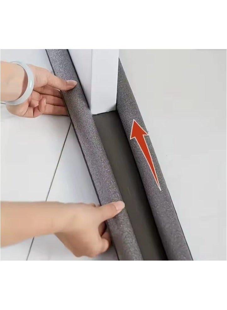 Door Draught Stopper 90 x 4 cm – Windproof Door Seal Strip  Waterproof & Soundproof Bottom Door Gap Blocker  Insect-Proof, Anti-Leakage Strip for Bedroom & Interior Doors  - Image 2