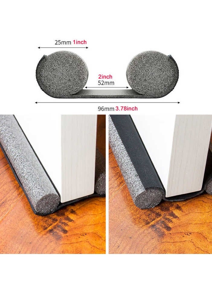 Door Draught Stopper 90 x 4 cm – Windproof Door Seal Strip  Waterproof & Soundproof Bottom Door Gap Blocker  Insect-Proof, Anti-Leakage Strip for Bedroom & Interior Doors  - Image 4