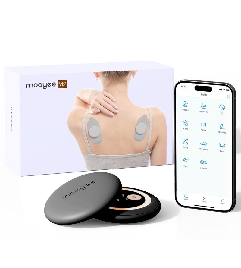 Mooyee Wireless TENS Unit for Pain Relief 18 Modes App Control Tens Machine Deep Tissue Muscle Stimulator for Pain Soreness Muscle Relief Ideal for Back Neck Shoulders Arms Legs - Image 3