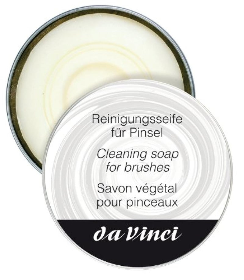 Da Vinci 4433 Series Cleaning Soap for Brushes Bristle WhiteBlack 30 x 30 x 30 cm