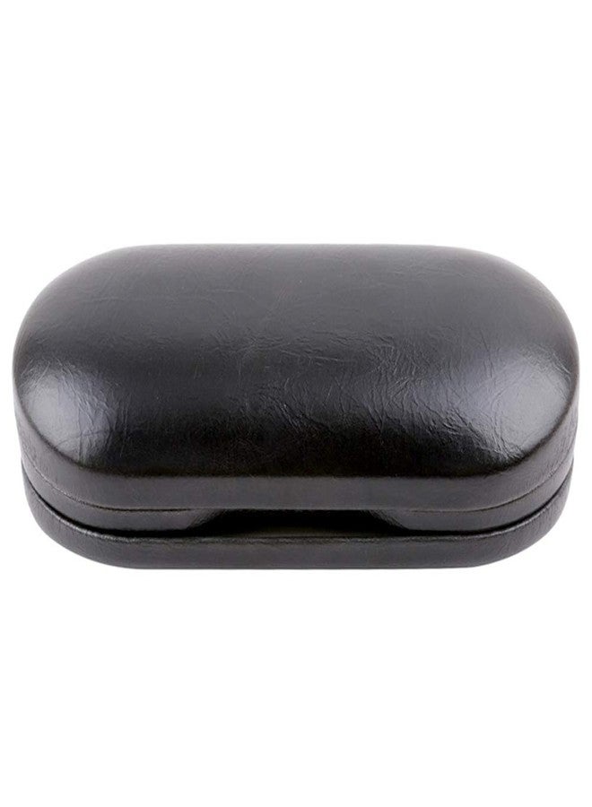 SteelFever 2 in 1 Double Sided Portable Glasses Case Travel Contact Lens Case (Black) - Image 3