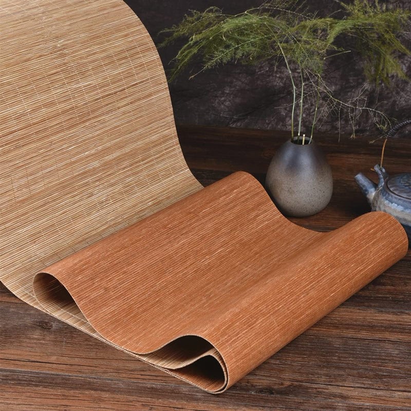 homeemoh Bamboo Table Runner Mat 7.87" x 39.37", Heat Resistant Placemats Sushi Rolling Mat for Dining Tables and Kitchen - Image 2