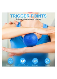 SYOSI 2 Pack Spiky Massage Ball Physical Therapy Hard Lacrosse for Myofascial Release and Trigger Point Deep Tissue Shower Wedding Party Decorations  - Image 3