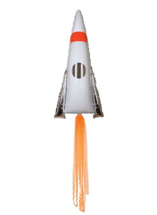 بالون مايلر على شكل صاروخ فضاء