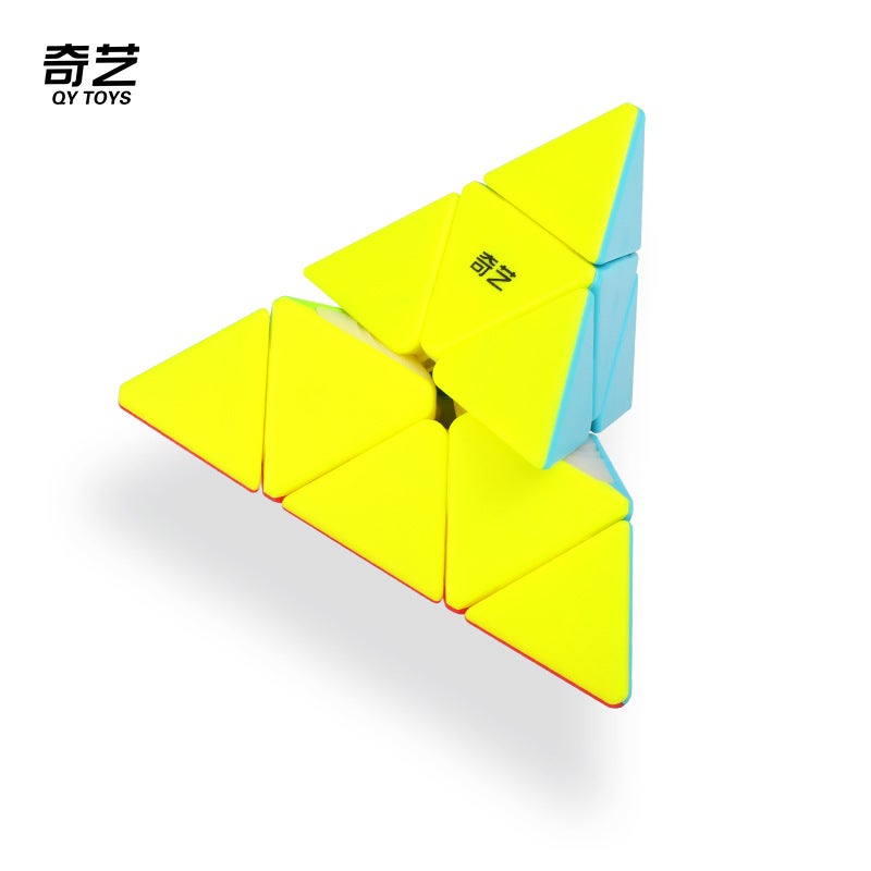 Qiyi Qiming S2S3 Solid Color Third-Order Pyramid Rubik'S Cube Suitable For Beginners, Entry-Level Kidsren'S Educational Toys - Image 2