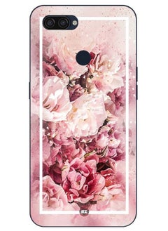 Service Zone Protective Printed Mobile Cover Beautiful Pink And White Flowers For Oppo A12 2020 