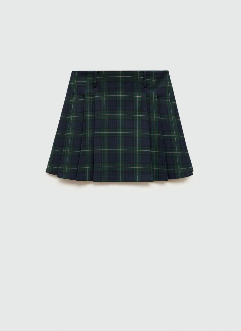 مانجو Short Striped Skirt