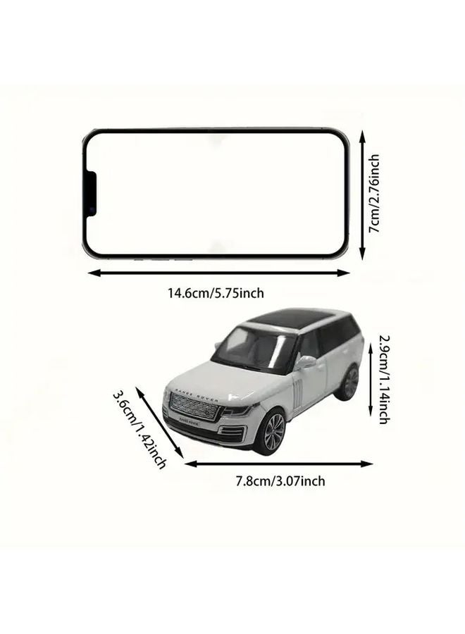 Gray 1 64 Range Rover 2020 SUV Crossover Alloy Model Car Toy Smooth Gliding Gift - Image 3