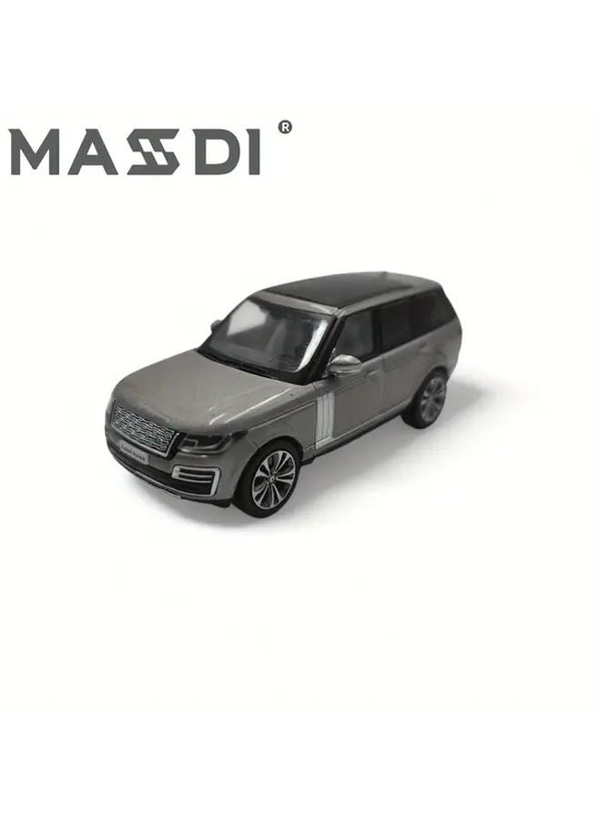 Gray 1 64 Range Rover 2020 SUV Crossover Alloy Model Car Toy Smooth Gliding Gift - Image 5
