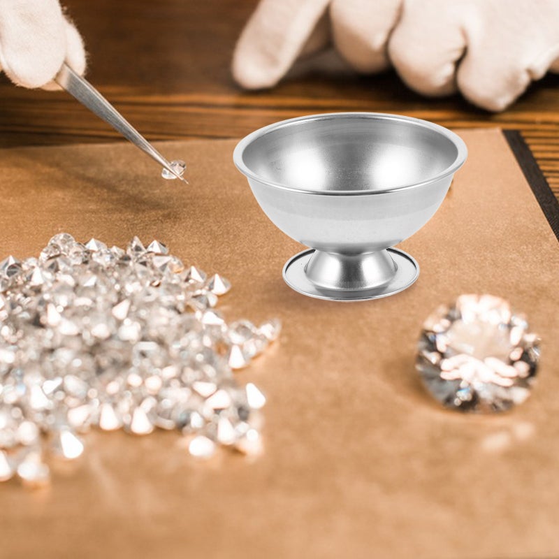 Compact Metal Bowl, Ideal for Melting Alum, Featuring Lightweight Design and Safety - Image 3