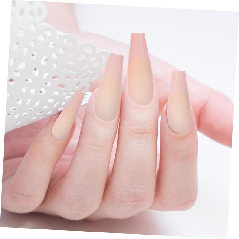 120pcs Press on Nails for Women French False Nail Tips Portable Easy Application Abs Material Manicure Supplies for Birthdays and Proms - Image 4