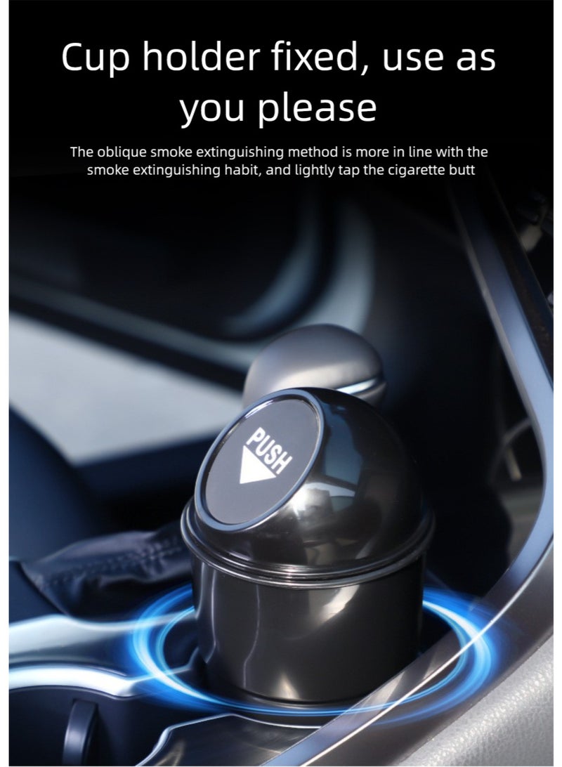 Mini Car Trash Bin Holder – Fits Cup Holder, Leak-Proof, Compact Vehicle Garbage Can - Image 3
