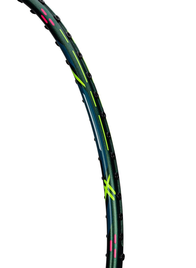 Li-Ning راكت بادل أكسفورس كانون 4U غير مشدود (أخضر داكن) - Image 3