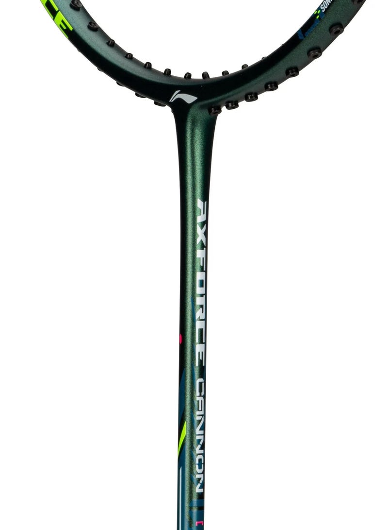 Li-Ning راكت بادل أكسفورس كانون 4U غير مشدود (أخضر داكن) - Image 2