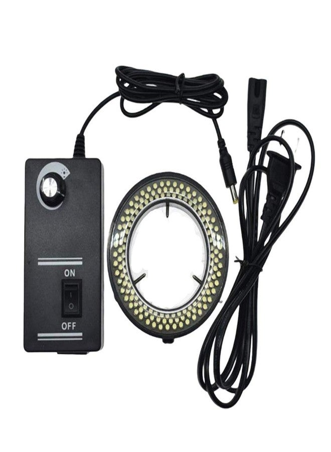 FainWan Digital Microscope Accessories 60 LED Adjustable Ring Light Illuminator Lamp for Stereo Zoom Microscope Microscope Accessories - Image 1