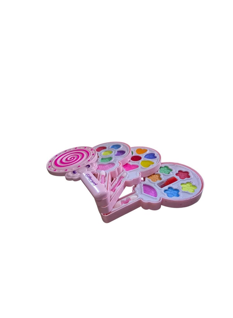 Realistic Kids Makeup Toy (Multicolor) - Birthday Gift for Little Girls - Makeup Toy - Real Kids Makeup Kit Washable Makeup Toys for Kids - Portable Kids Makeup Kits for Girls, Birthday Gifts for - Cosmetics for Girls, Safe Plastic Kids Makeup Toy, Girls Makeup Toys, Gifts - Washable Cosmetics, Realistic Kids Play - Image 3