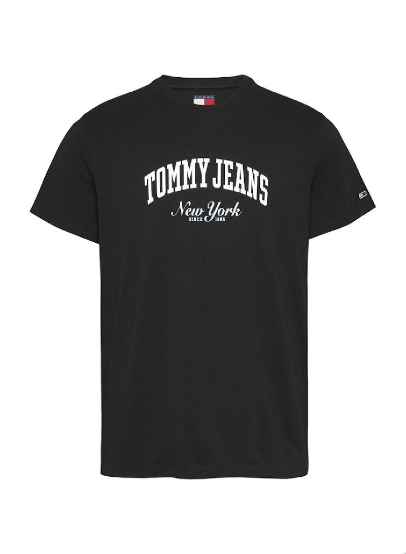 TOMMY JEANS Varsity Logo Slim T-Shirt - Image 2