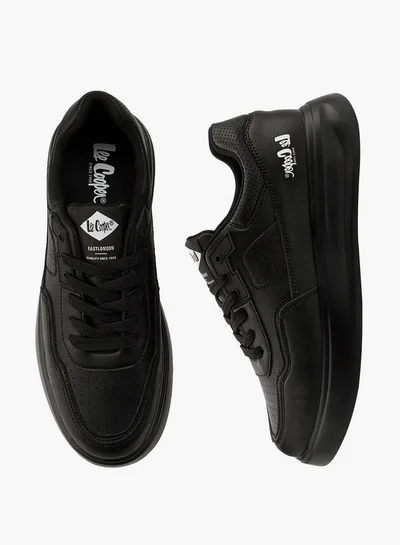 Lee Cooper Men's Panelled Lace-Up Sneakers