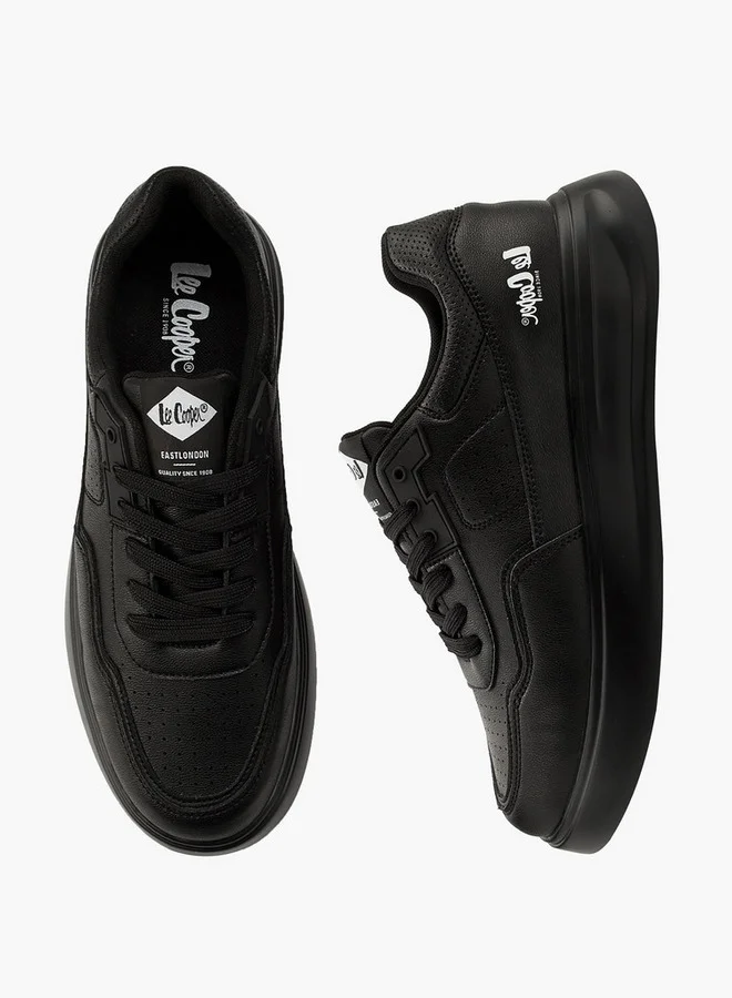 Lee Cooper Men's Panelled Lace-Up Sneakers
