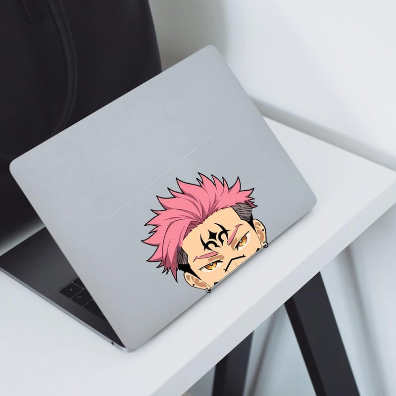 ARS 5.1 Inch Cool Man Anime Peeking Car Window Decal Bumper Trunk Laptop DIY Decoration Motorcycle Surfboard Vinyl Wrap Stickers - Image 3
