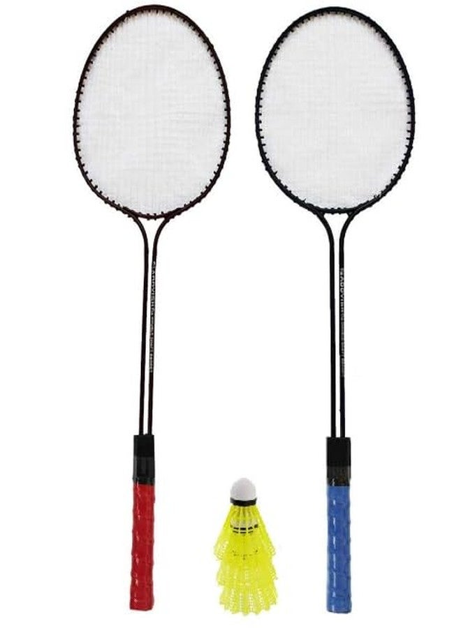 Forgesy 777 Double Shaft Racket Blue Strung Badminton Racquet (Pack of 2) - Image 3