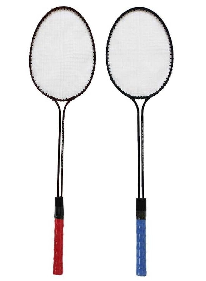 Forgesy 777 Double Shaft Racket Blue Strung Badminton Racquet (Pack of 2) - Image 2