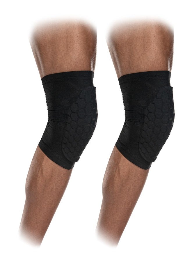 McDavid 6440 Hexpad Knee Or Elbow (Black, Large) - Image 1