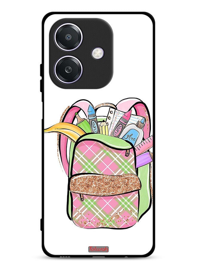 Tolwak Oppo A3 5G Protective Case Cover Unicorn Girl Bag  - Image 1