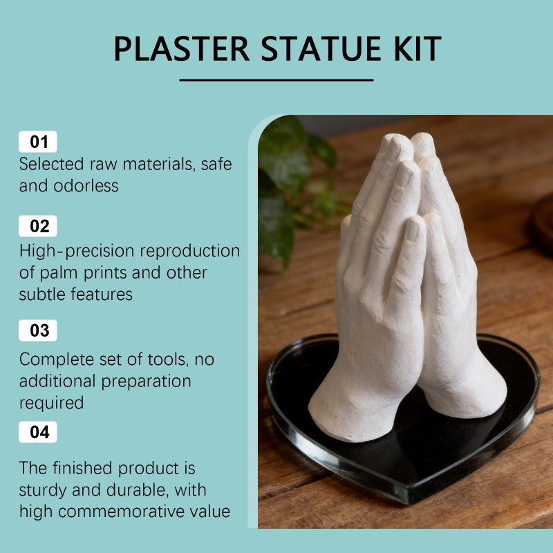 Dowmoo Diy Hand Mask Powder Set Clone Powder 3D Model Powder Handprint Diy Souvenir Toy Gift - Image 3