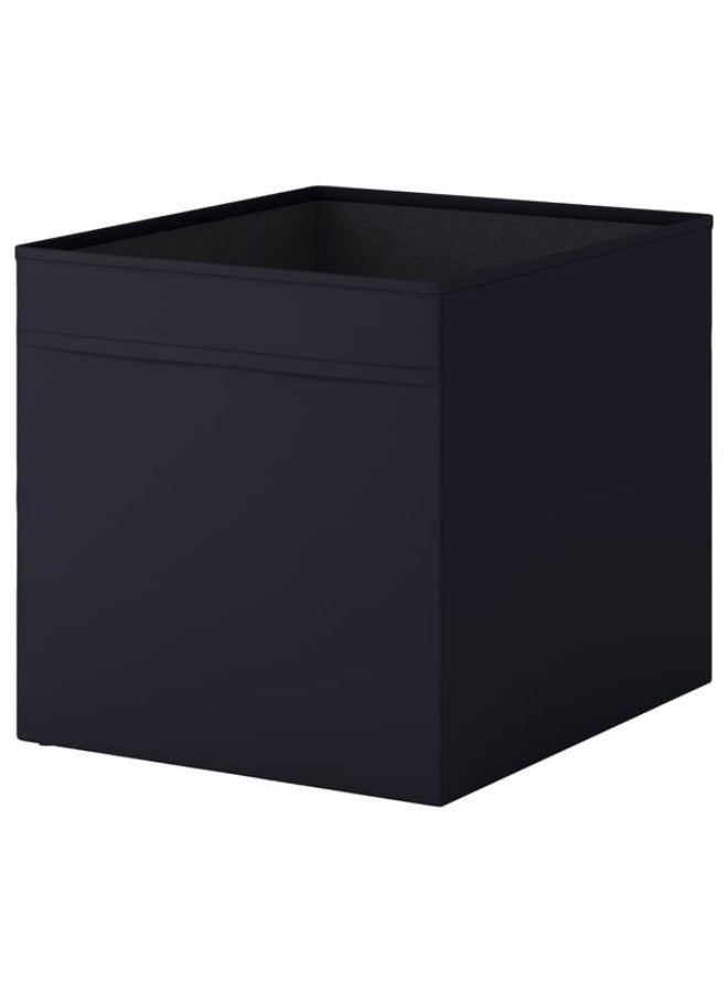 IKEA (IKEA) IKEA DRONA Box Black 33x38x33 cm Fabric Storage Cube Fits Kallax Shelf Foldable Organizer - Image 1