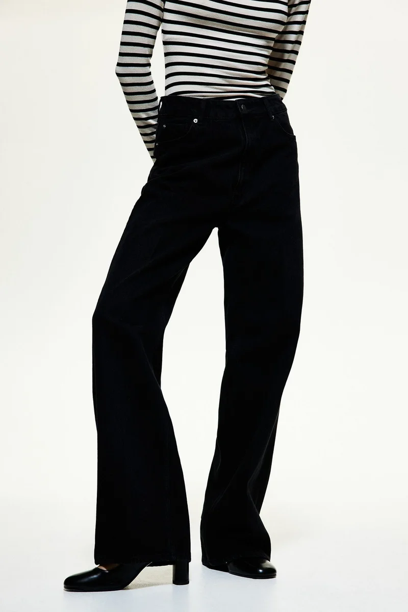 اتش اند ام Crease-Leg Jeans