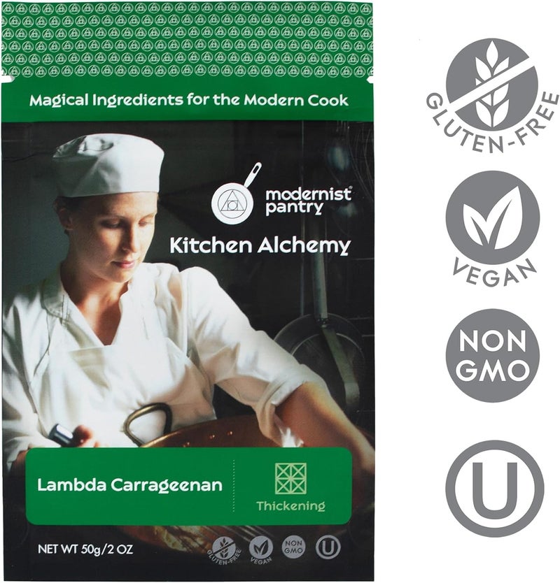 Modernist Pantry Lambda Carrageenan - 50g Non-GMO Vegan Thickening Agent - Image 2