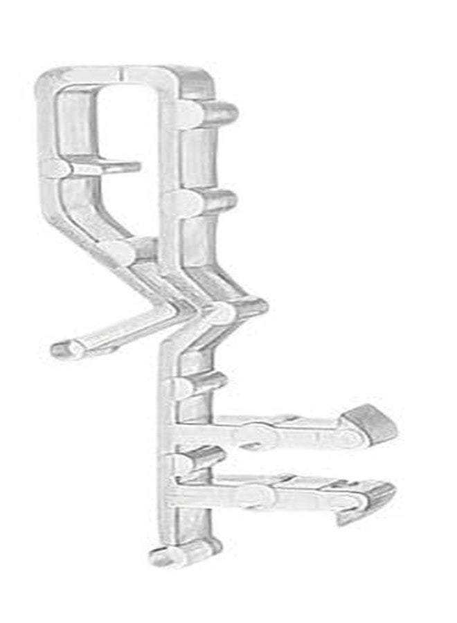 JSP Manufacturing Multi Pack of Hidden Valance Clips Faux and Real Wood Window Blinds 2" Short Style (12) - Image 2