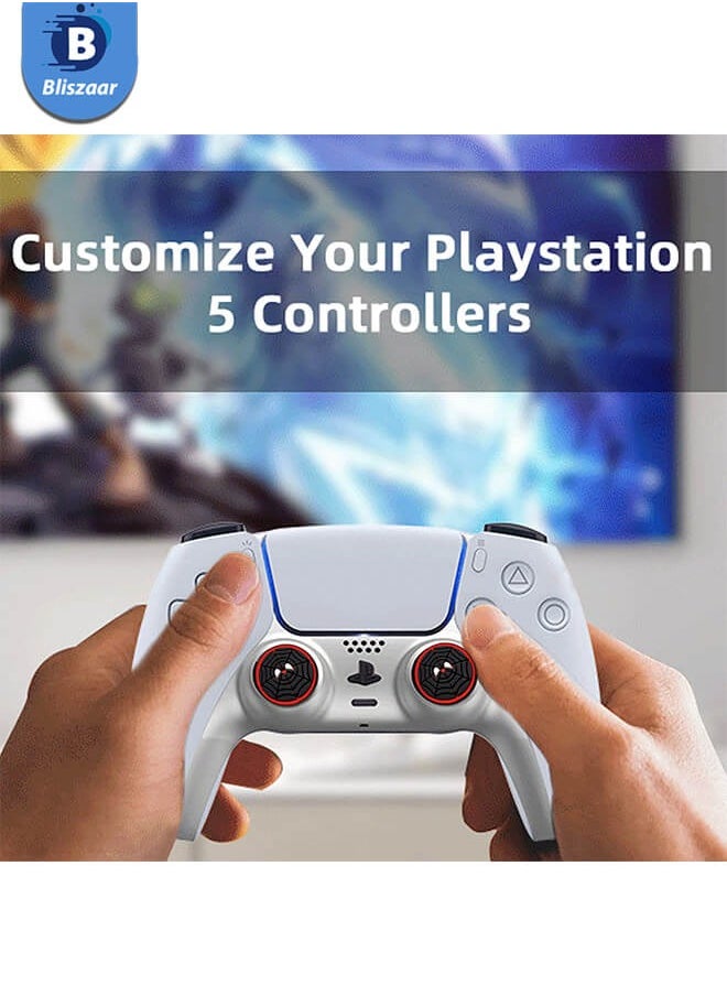 Bliszaar 10 Pairs (20 pieces) Thumb Grip Stick Cover, Wireless Controllers Game Remote Joystick Cap, Fantastic Non-Slip Silicone Handle Protection Cover for PS5/PS4/Xbox/360/Nintendo Switch PRO  - Image 3
