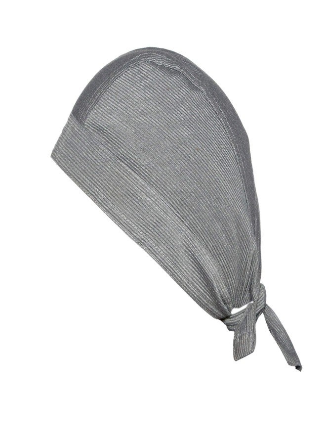 PAROPKAR Headwear Cooling Helmet Liner - Do Rag Skull Caps for Men - Hard Hat Liner Sweat Cap - Biking Cycling Cap (Grey) - Image 2