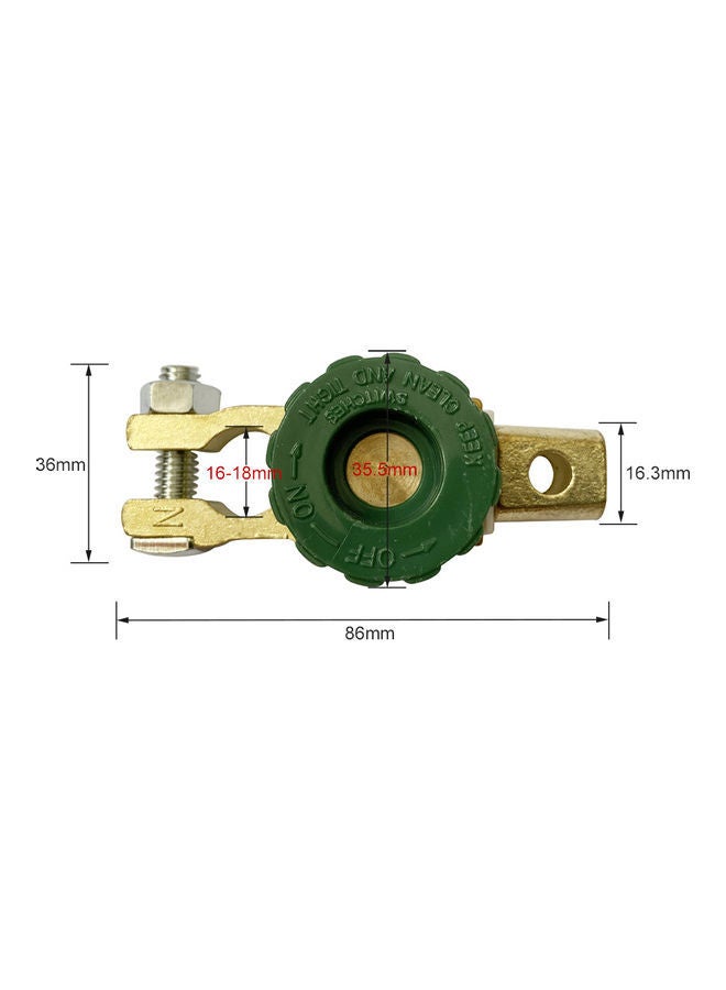 Loquat Battery Disconnect Side Post Electric Power Isolator - Image 5