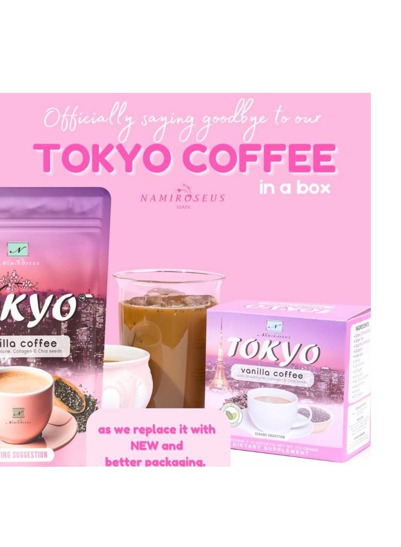 ناميروزيزس قهوة طوكيو فانيلا بالكولاجين والجلوتاثيون وبذور الشيا - Image 5