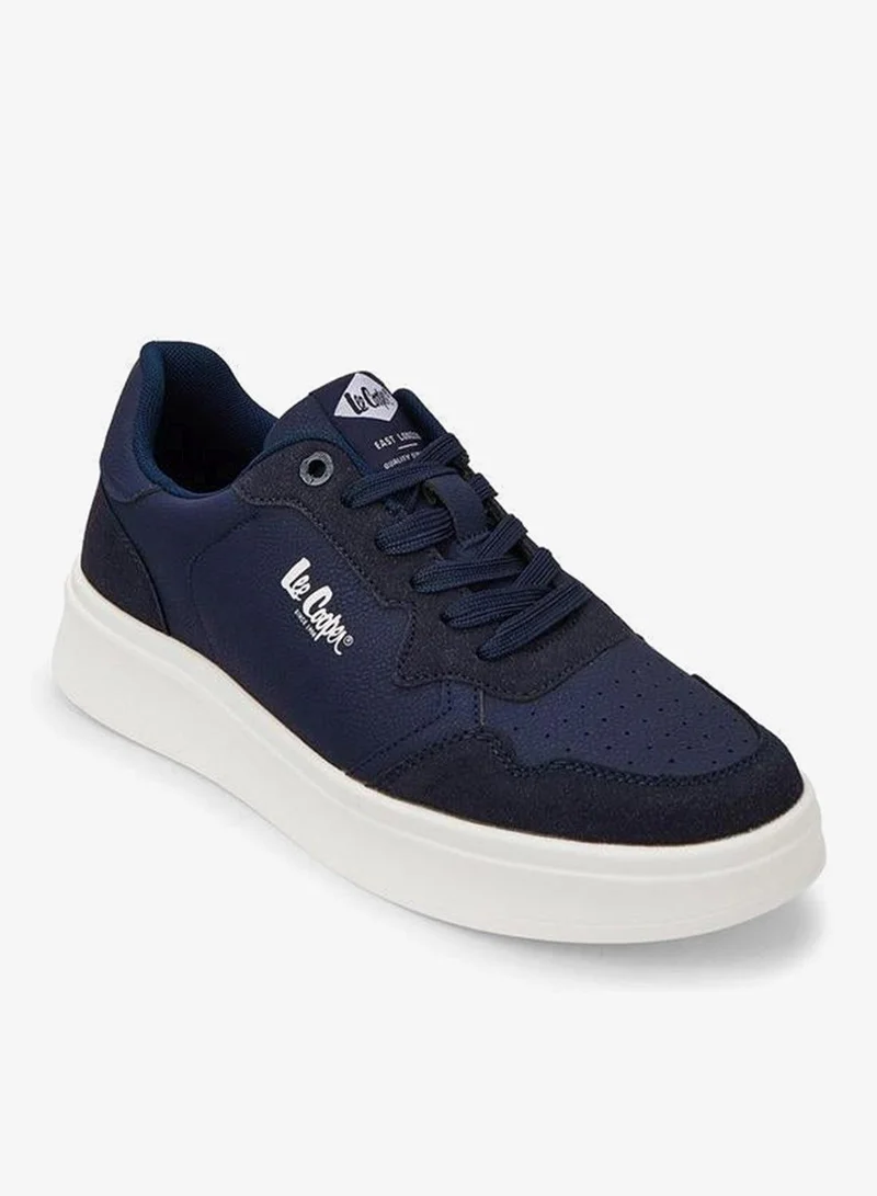 Men's Perforated Lace-Up Sneakers
