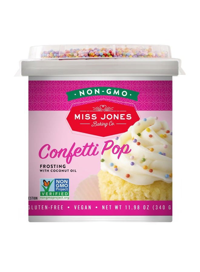 Co Confetti Pop Frosting, 11.98 OZ