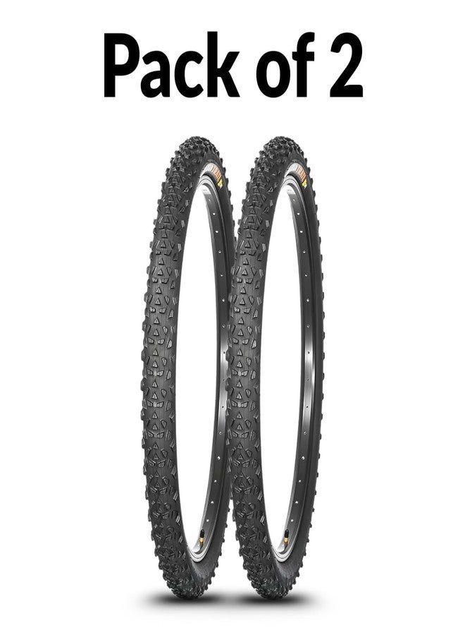 FCCRACING Ralson 29x2.40 Bicycle Tyres | 60 TPI Himalayan Trail Nylon Cycle Tyre | Skill Wall, Side Grooves & Sharp Cornering | Bicycle Tyre | Pack of 2 - Image 4
