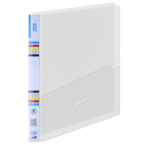SPS Transparent Report File – Set of 20 | Plastic File for A4 Documents | for Office, School & Home | Holds Up to 150 Sheets | Best for Interviews and Reports - Image 5