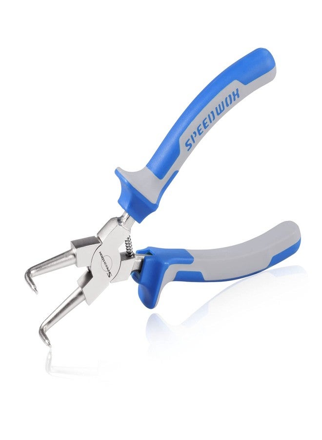 SPEEDWOX Snap Ring Pliers 9-Inch Internal Circlip Pliers Heavy Duty Precision Cir-clip Retainer Ring Pliers Curved Jaw for Ring Remover Retaining and Remove Hoses - Image 1